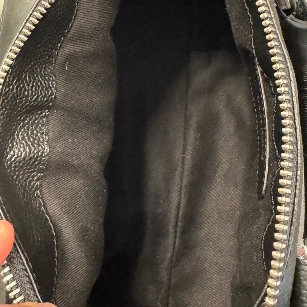 ZADIG & VOLTAIRE Sunny XS Leather Crossbody Bag Black $448 Retail - Picture 13 of 16